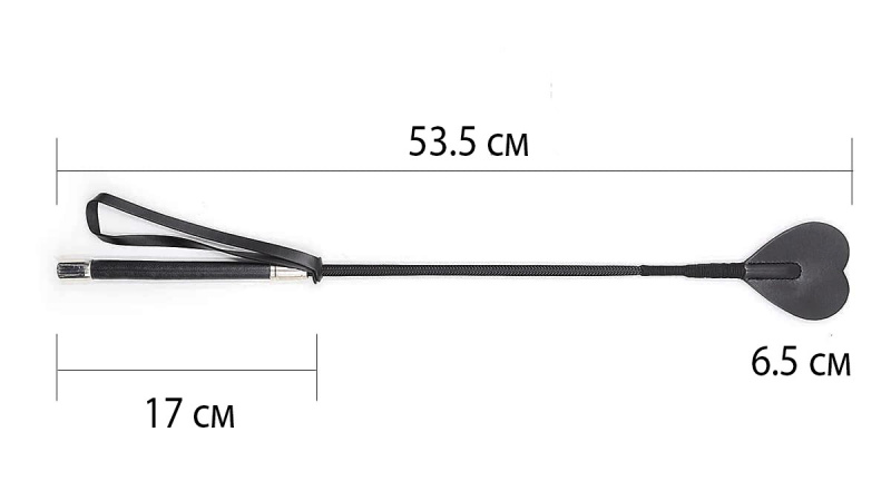 Стек "Amorous black" с сердцем
