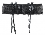 Пояс для чулок "Caris Belt Black" черный