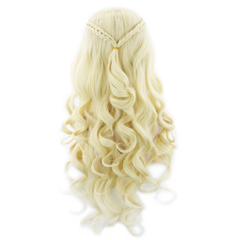 Парик "Дейнерис мать драконов", блонд