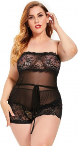 EroHot Eleganse Комбинезон кружевной "Cortny" черный EroHot Eleganse Комбинезон кружевной "Cortny" черный