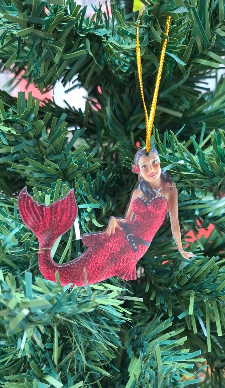 Подвеска на елку "Русалочка"