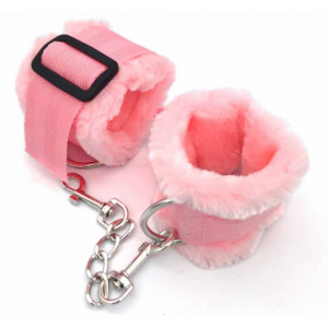Наручники (оковы) "Perfect pink" с мехом