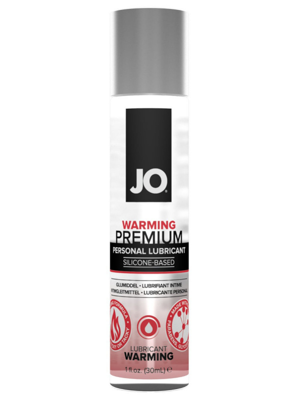 JO Лубрикант Premium Warming возбуждающий на силиконовой основе, 30 мл