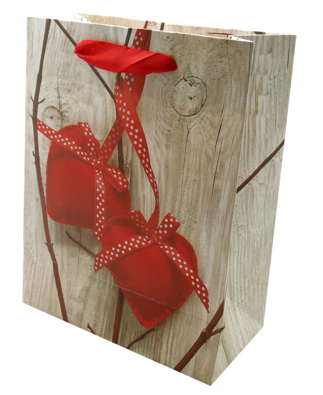 Пакет подарочный "Влюбленность", 18*23 см