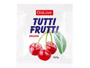 OraLove Лубрикант Tutti-Frutti вишня, 4 гр