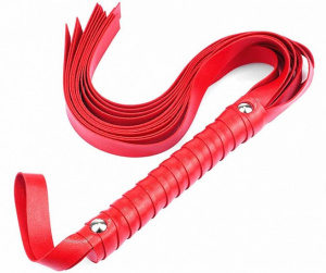 Плеть многохвостная "Segreta red" красная