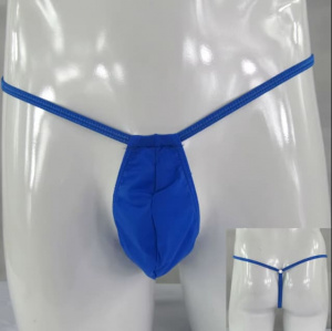 Трусы стринги мужские "Courage" синие