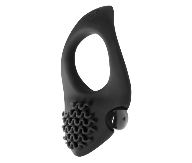 Pure Passion Эрекционное виброкольцо Midnight  black