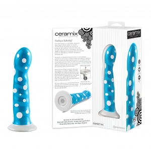 CERAMIX Анальный стимулятор керамический голубой