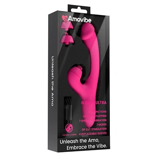 Иновационный вибратор кролик G Spot Ultra