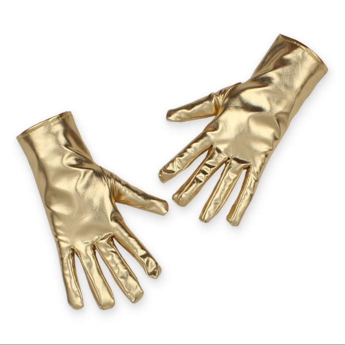 Перчатки под кожу, золотистые