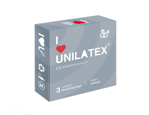 UNILATEX Ribbed, 3шт