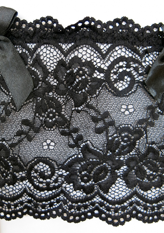 Пояс для чулок "Asmann Belt Black" черный