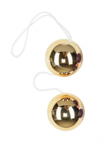 Шарики вагинальные, золотые