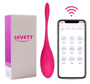 Вибратор "Levett" с управлением от смартфона