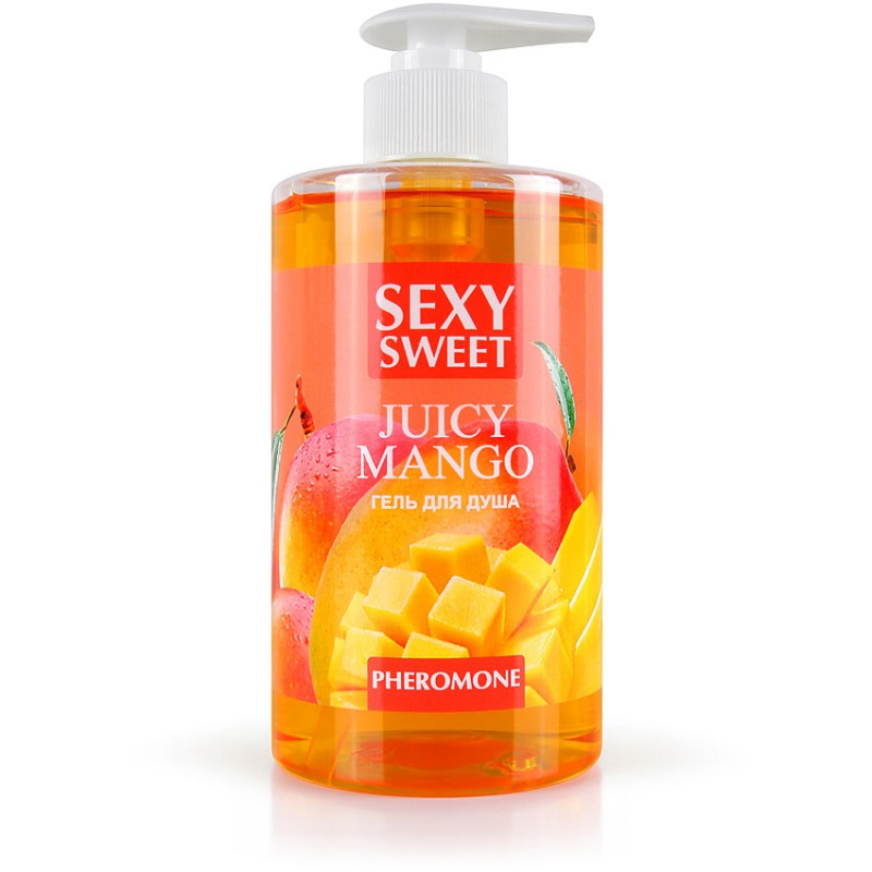 Гель для душа JUICY MANGO с феромонами 430 мл