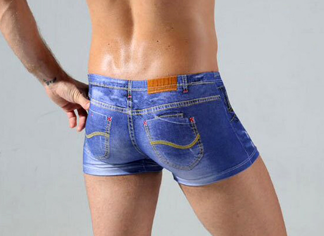 Трусы боксеры мужские "Джинсы"