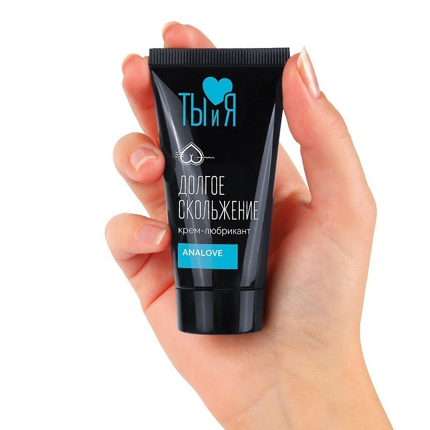 Серия Ты и Я Крем-лубрикант Analove (анальный, силиконовый), 25 гр