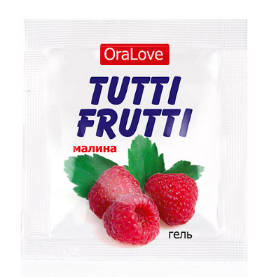 OraLove Лубрикант Tutti-Frutti малина, 4 гр