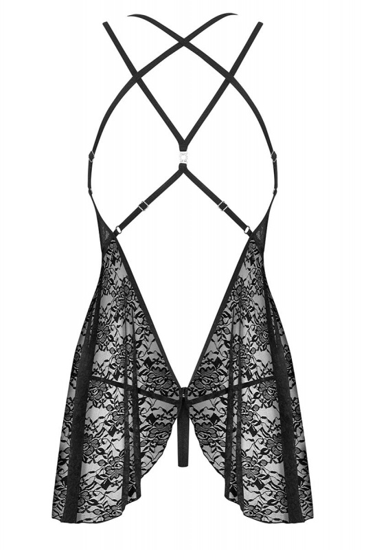 Obsessive Бэбидолл и трусики Black Babydoll