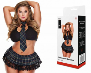 Ролевой костюм "Студентка авантюристка" Plus size