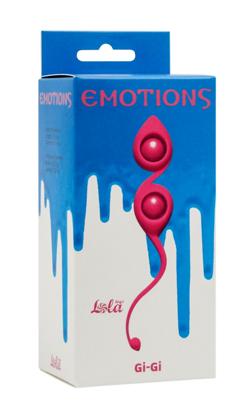 LT Шарики вагинальные Gi-Gi, розовые