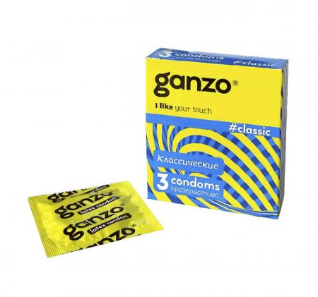 Презервативы Ganzo Classic (классические) 3 шт