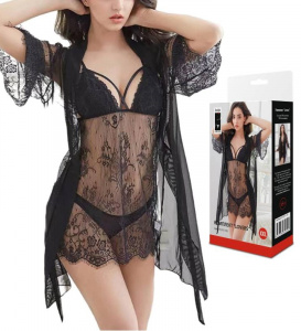 Комплект "Lovers": Сорочка и халатик