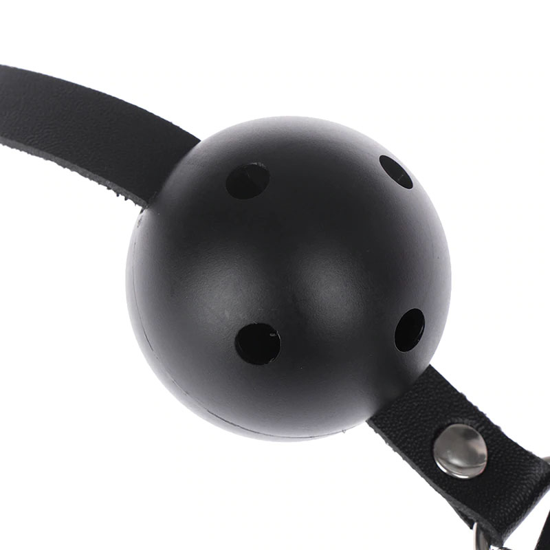 Кляп с шаром "Prank Black" черный