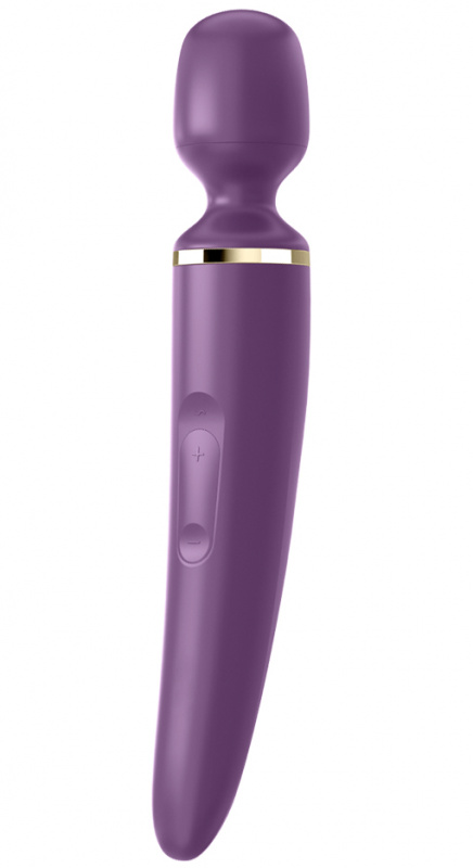 Satisfyer Универсальный вибромассажер "Wand-er Woman" purple/gold