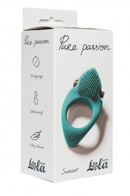 Pure Passion Кольцо эрекционное "Sunset Green"