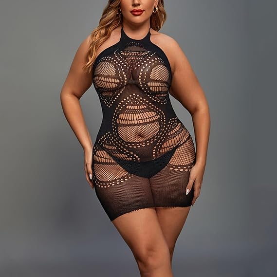 EroHot Eleganse Plus Платье сетка Elizabet EroHot Eleganse Plus Платье сетка Elizabet