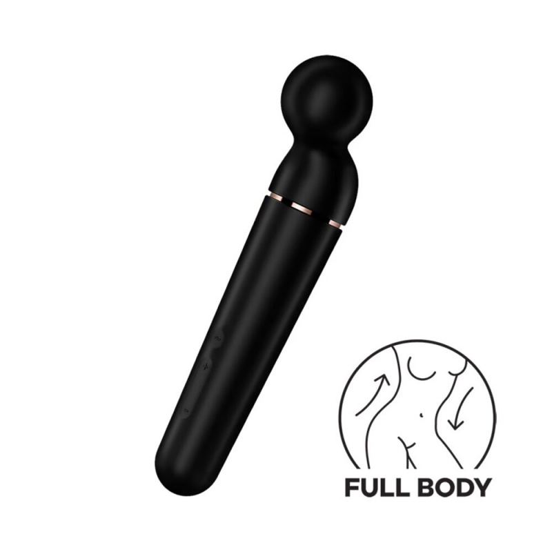 Satisfyer Вибромассажер Planet Wand-er(Black/Rosegold)