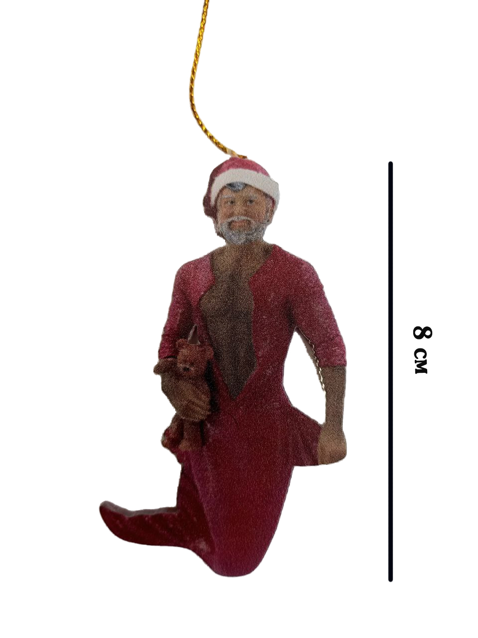Подвеска на елку "Санта"