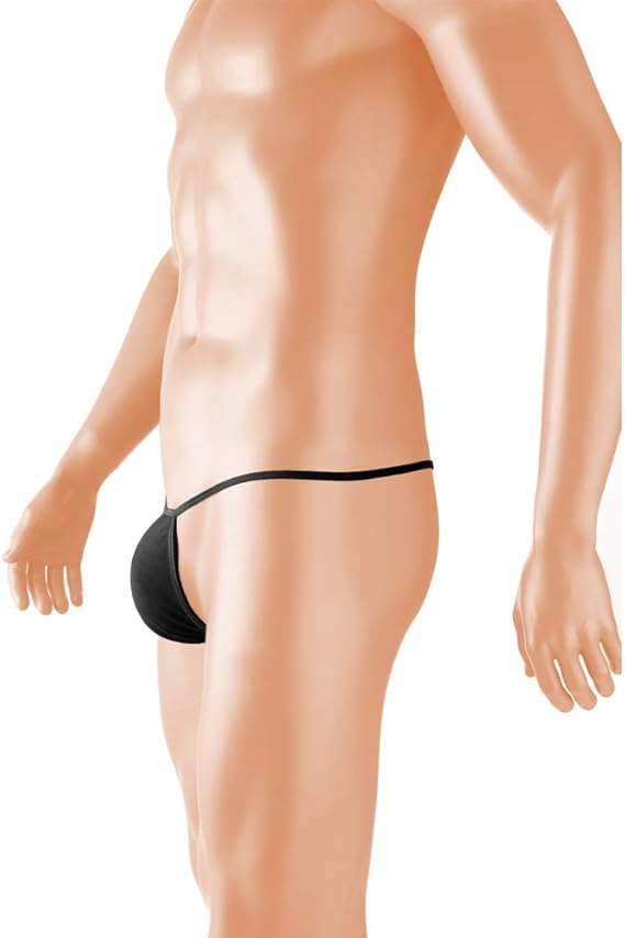 Трусы стринги мужские "Courage" черные