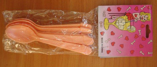 Набор столовых приборов "Эротика. Ложки" 1*6шт