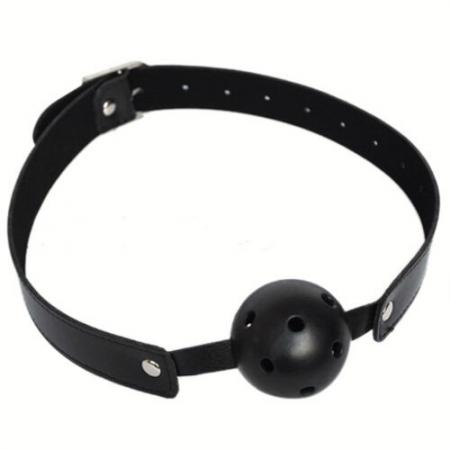 Кляп с пластиковым шаром "Put ball gag"
