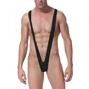 Боди мужское эротическое "Adam" черное