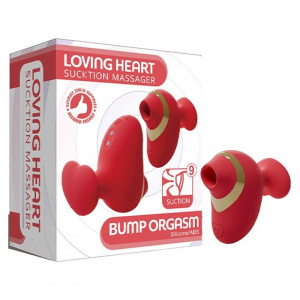 Вибратор для вакуумной стимуляции с держателем-сердечком