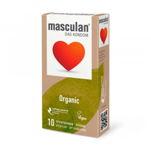 Masculan ORGANIC classic, 10 шт