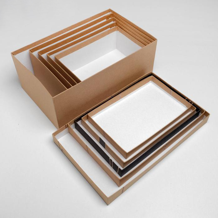 Коробка крафтовая "От всей души", 32*20*13 см