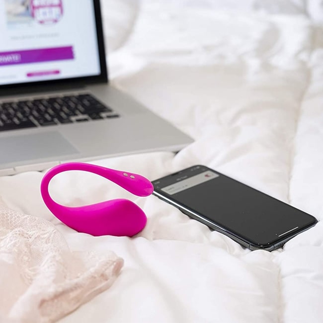 Виброяйцо LOVENSE Lush 3 с дистанционным управлением