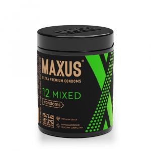 Maxus Mixed Гладкие + текстурированные №12 в кейсе