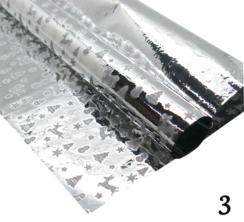 Лист упаковочный Новогодний, премиум 50*70 см