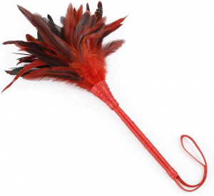Перо для щекотания "Stylus" красное