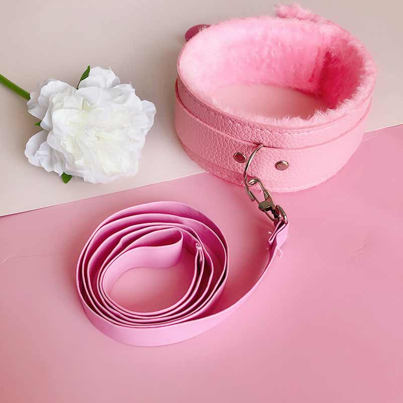 Набор аксессуаров БДСМ "Inspiration Pink", 7 предметов, розовый