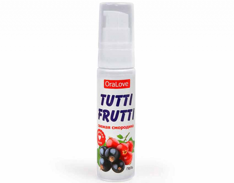 OraLove Лубрикант Tutti-Frutti свежая смородина, 30 гр