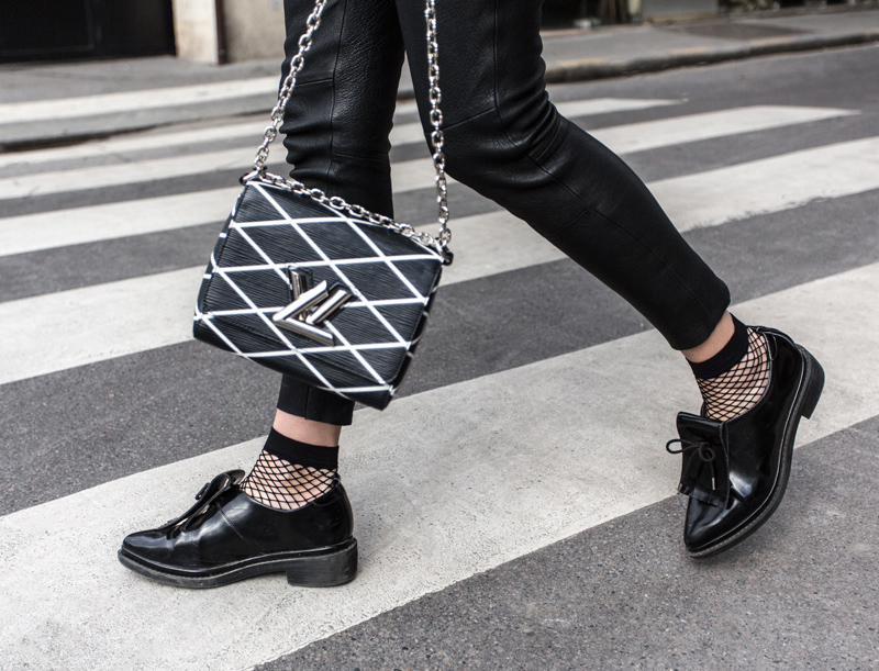 Носки сетка, черные