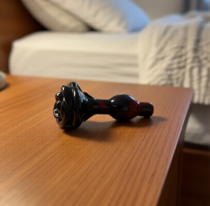 Втулка анальная стеклянная "Floret"