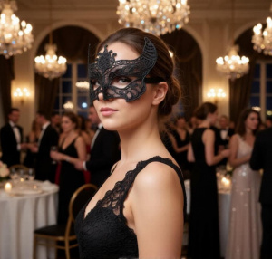 Маска карнавальная "Жаклин"